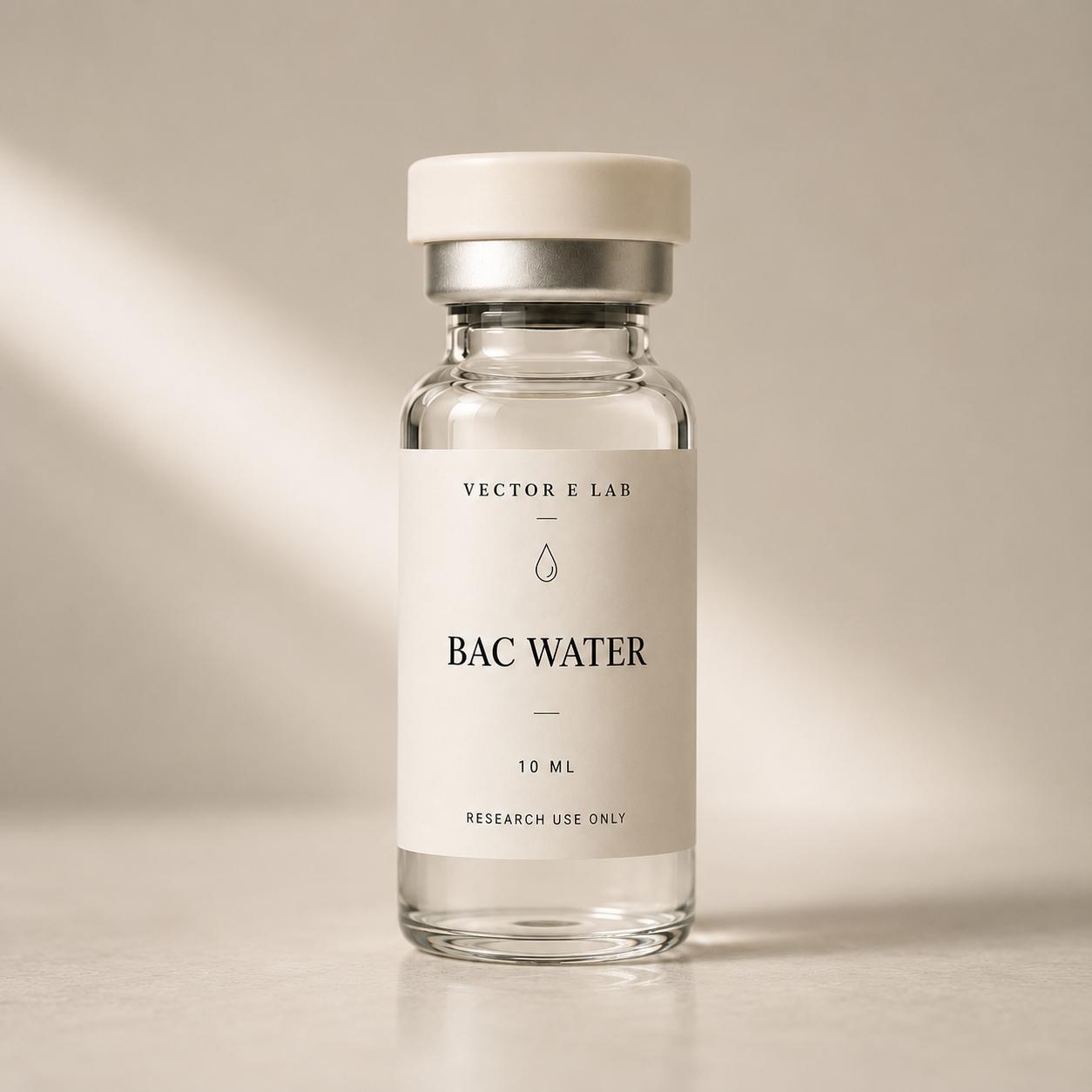 BAC Water bottle product presentation